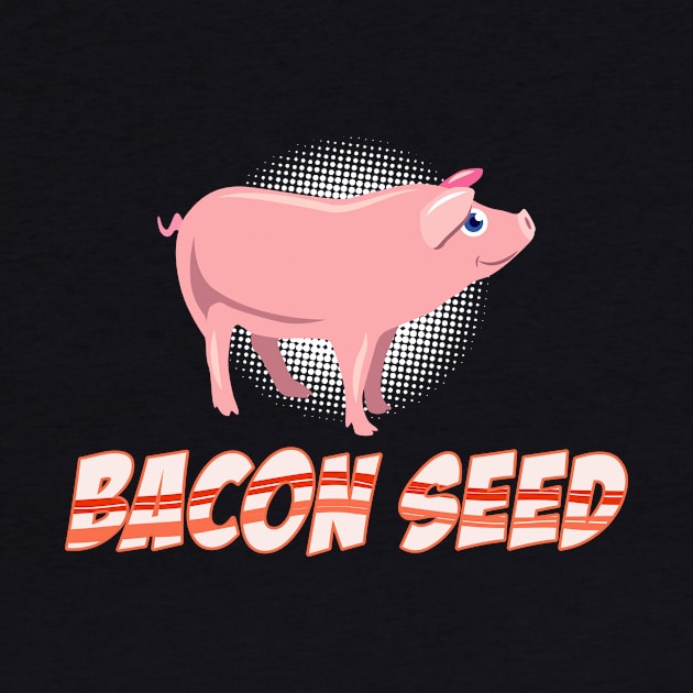 Funny Bacon Shirt smoked meat bbq steak by biNutz